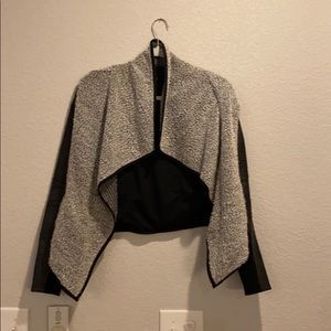 Black Sweater Jacket